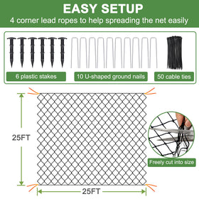 DQS Fruit Tree Netting protects blossoms and fruit from pests