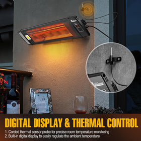 DR. INFRARED HEATER dual-layer aluminum design delivers durable, efficient heat.