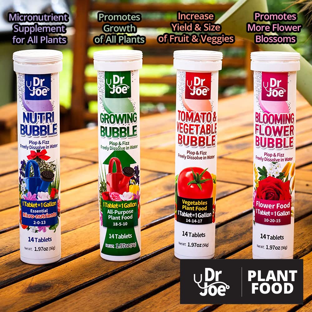 Dr. Joe Blooming Flower Bubble packaging shown, compact and easy to store.