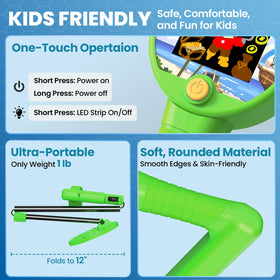 DR.ÖTEK 3-in-1 kit includes battery, shovel, and rake for hands-on learning