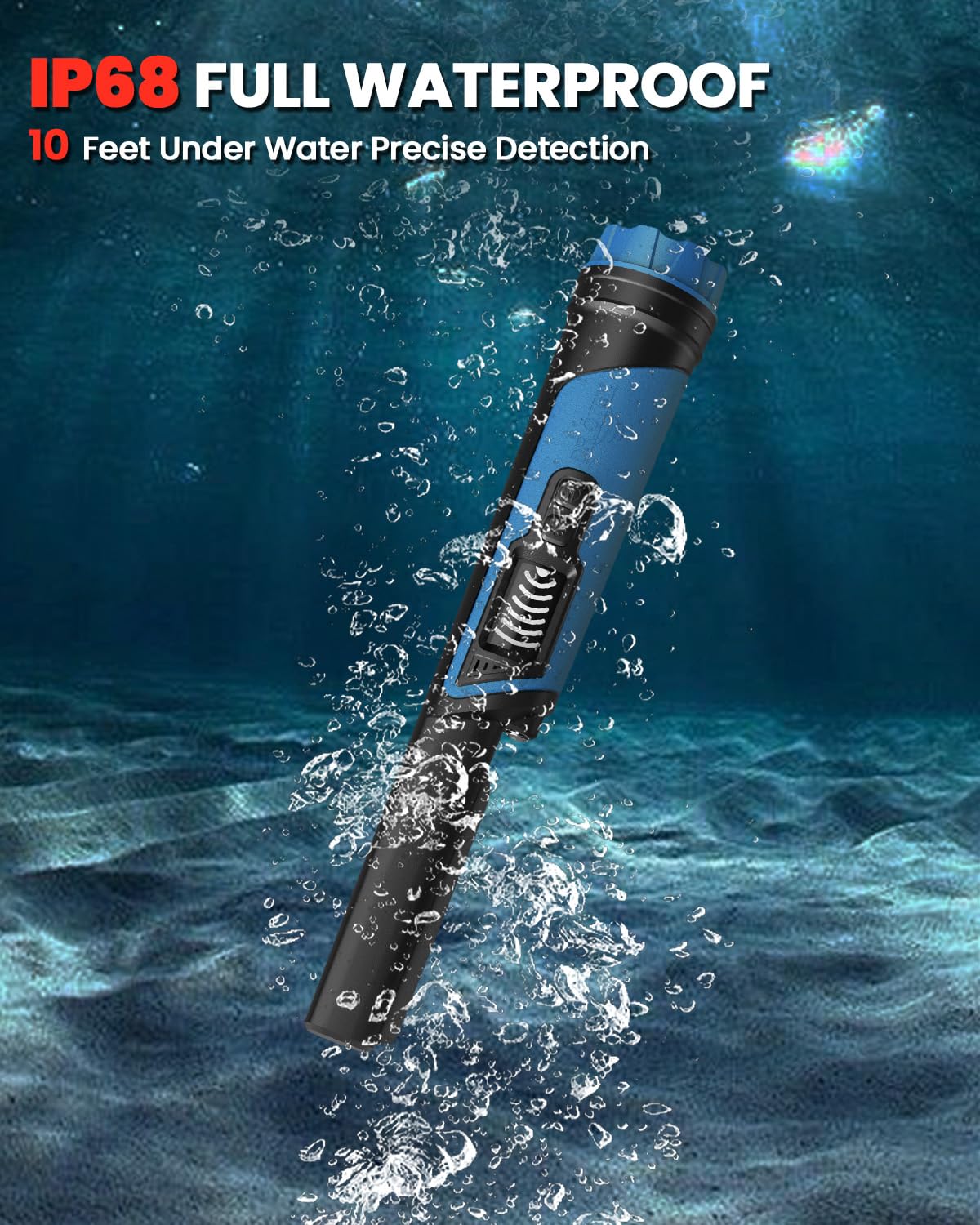 DR.ÖTEK pinpointer with interference cancellation reduces false alerts