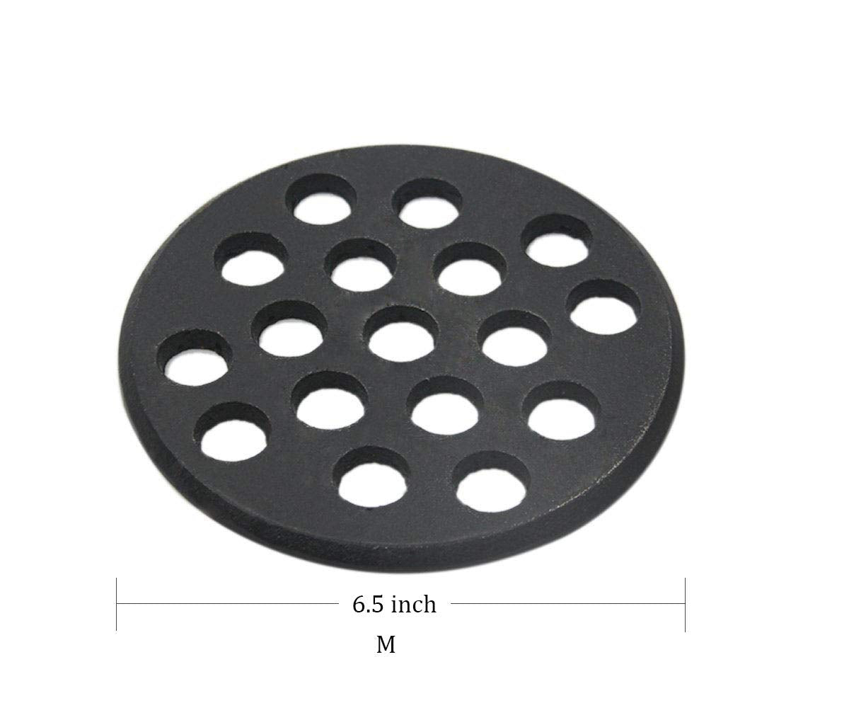 Dracarys cast-iron bottom grate highlights durability and a long-lasting replacement