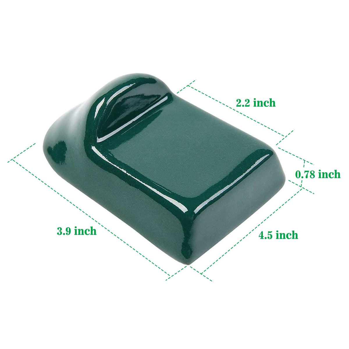 Dracarys Green Egg grill feet raise the cooker for better airflow.