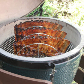 Dracarys rib rack portable and ideal for picnics