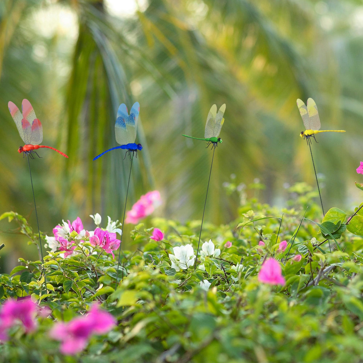 Draduo garden dragonfly decor creates a welcoming outdoor vibe