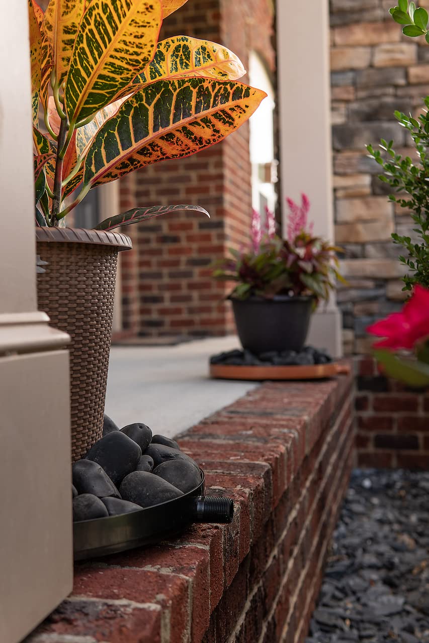 Drain Away Tray available in white gray terra cotta black