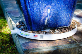 Drain Away Tray heavy-duty plant saucer for durable outdoor use