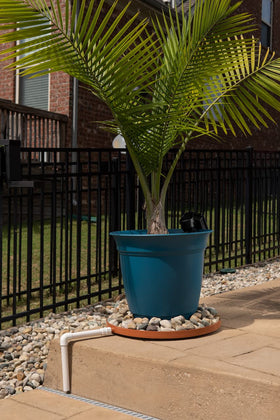 Drain Away Tray UV-resistant plastic maintains color in sunlight