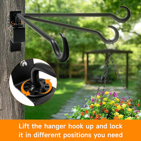 DRAINJH bird feeder hanger hook ready for garden visitors