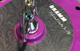 Dramm ColorStorm green sprinkler delivers gentle, even coverage across lawns.