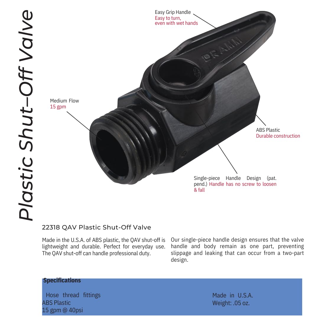 Dramm Sunrise Soft Rain wand ideal for hanging baskets and planters.