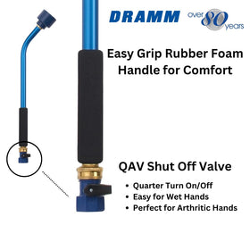 Dramm Sunrise Soft Rain wand is lightweight yet durable for gardens.