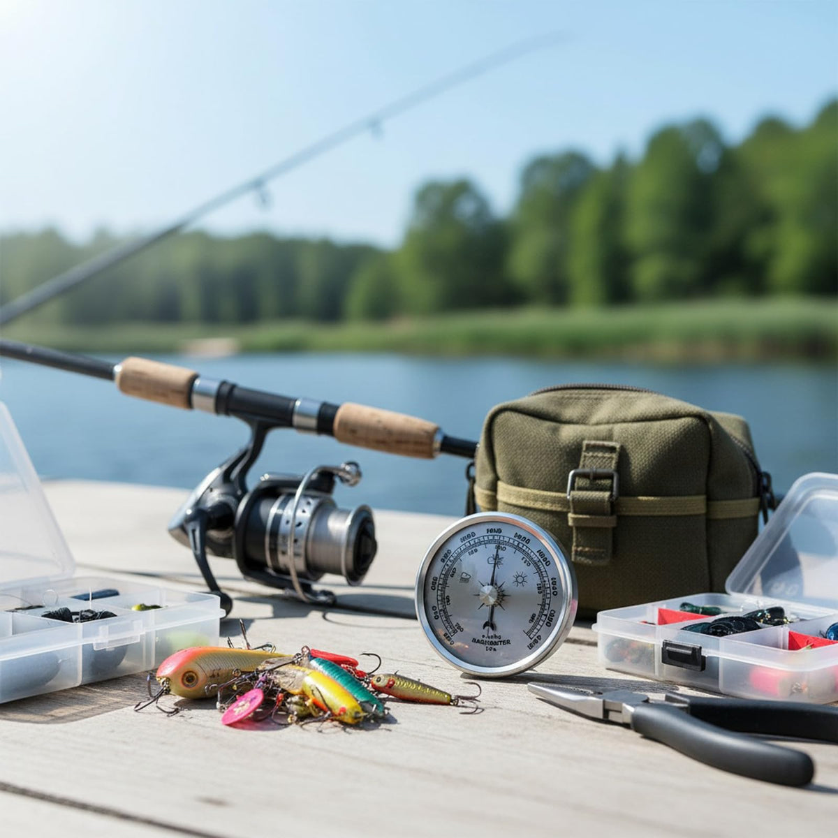 Dranvosk barometer suitable for fishing with reliable readings