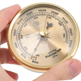 Dranvosk compact indoor barometer fits on shelves or desks for quick checks