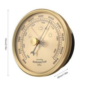 Dranvosk durable, reusable barometer with simple interface
