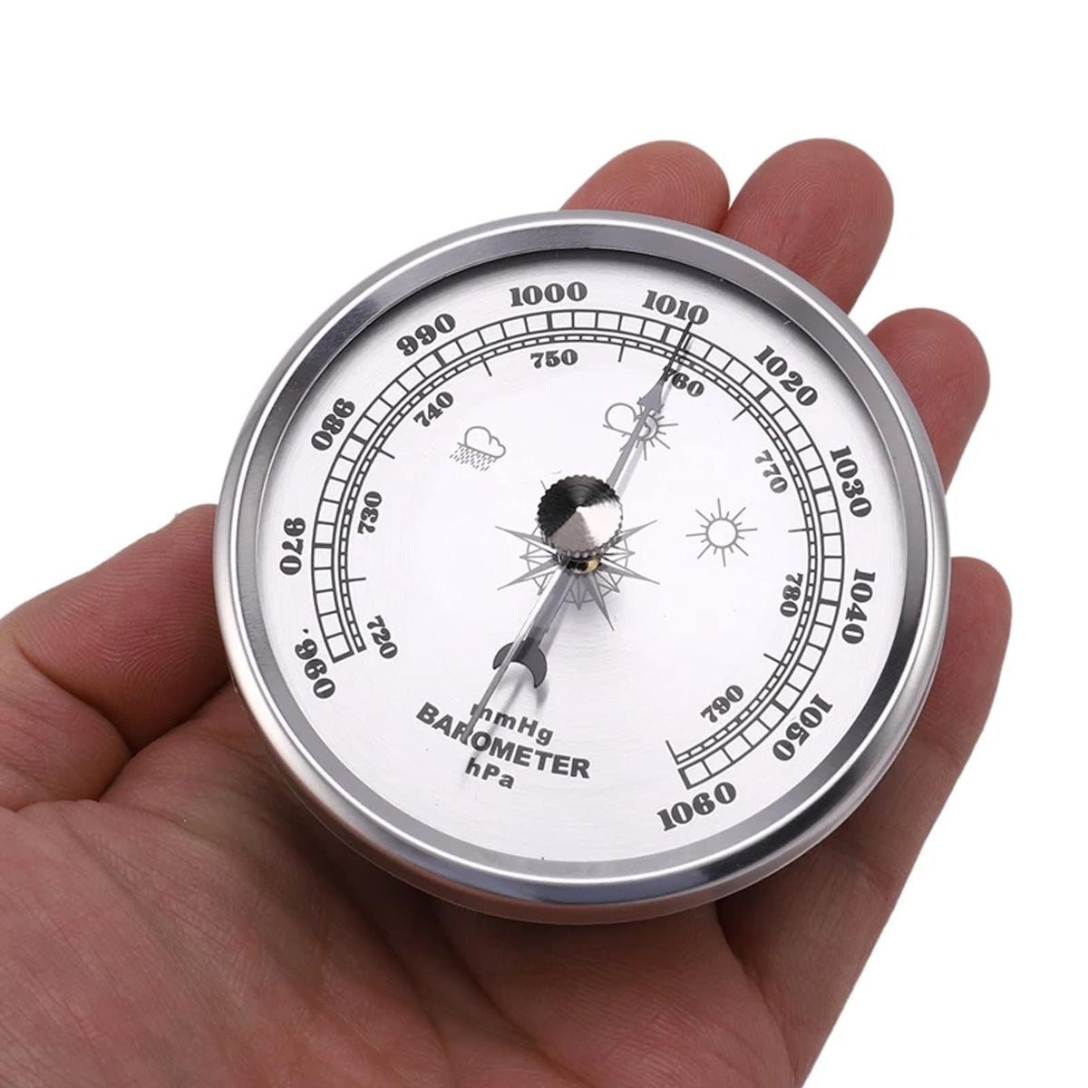 Dranvosk indoor-outdoor barometer with simple interface for beginners