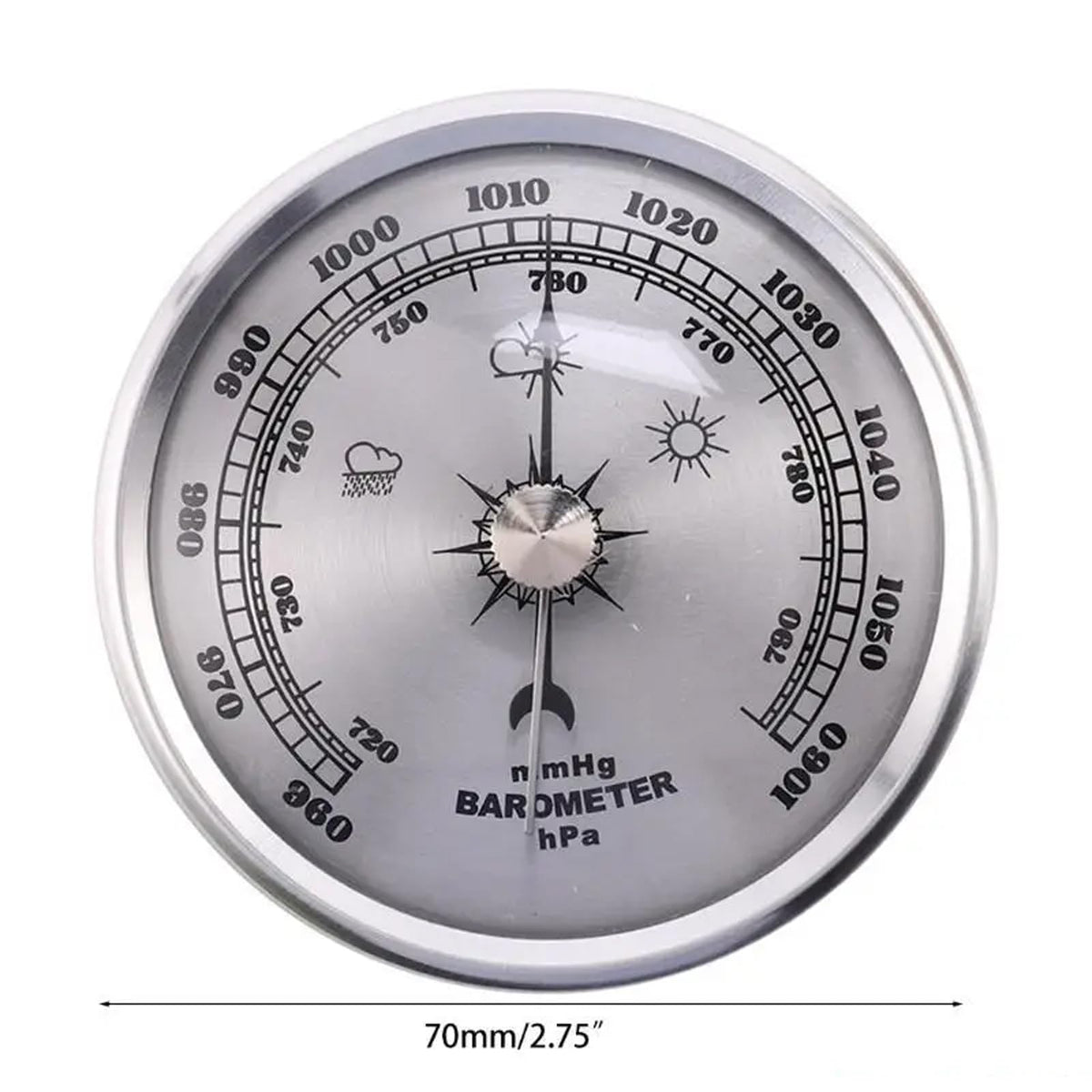 Dranvosk portable barometer compact design for on-the-go use