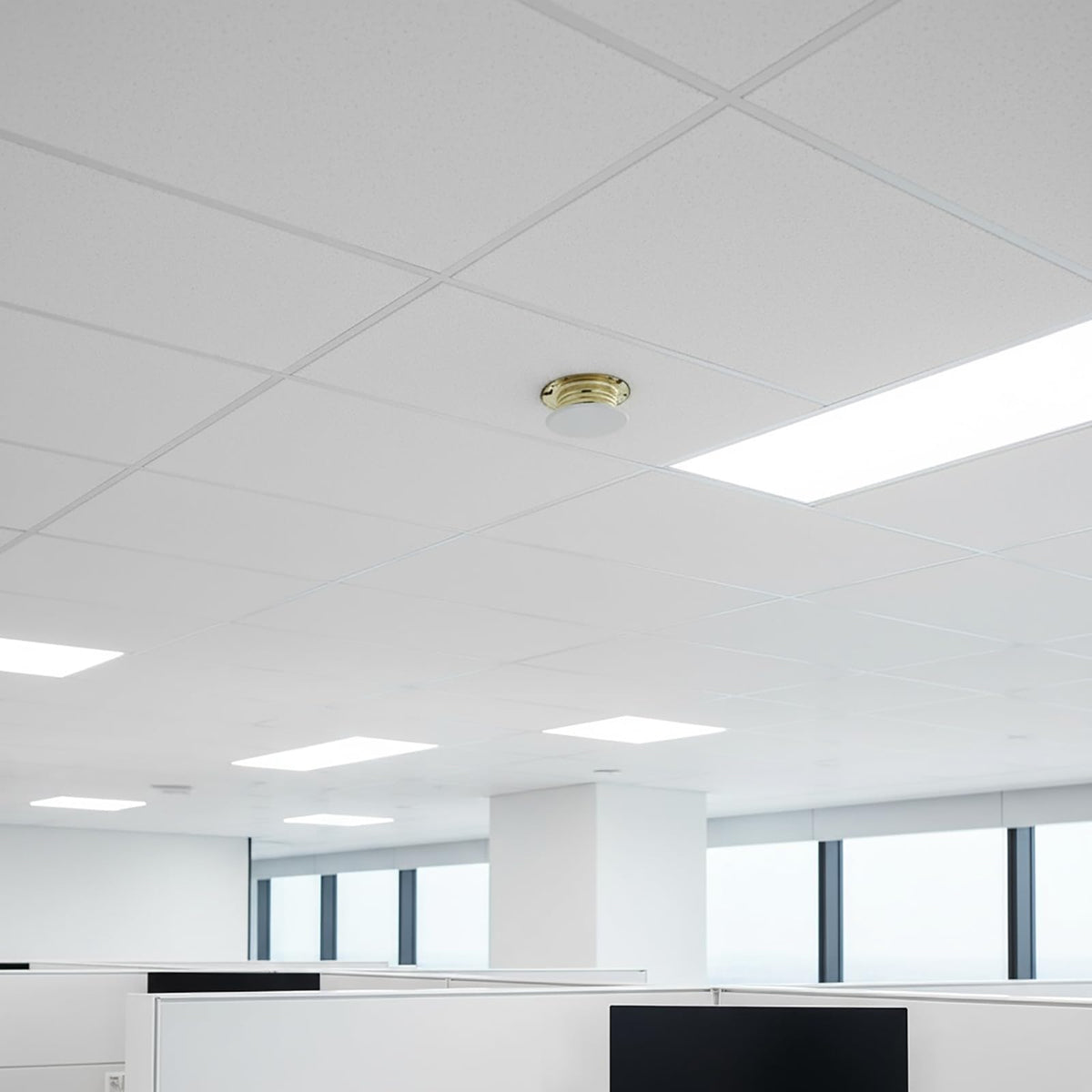 Dranvosk sprinkler escutcheon design seamless fit for clean ceiling aesthetics.