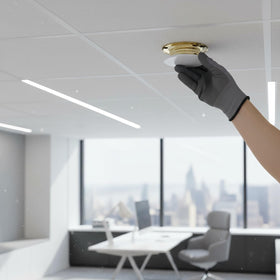 Dranvosk twist-on sprinkler cap installation for fast, secure protection.
