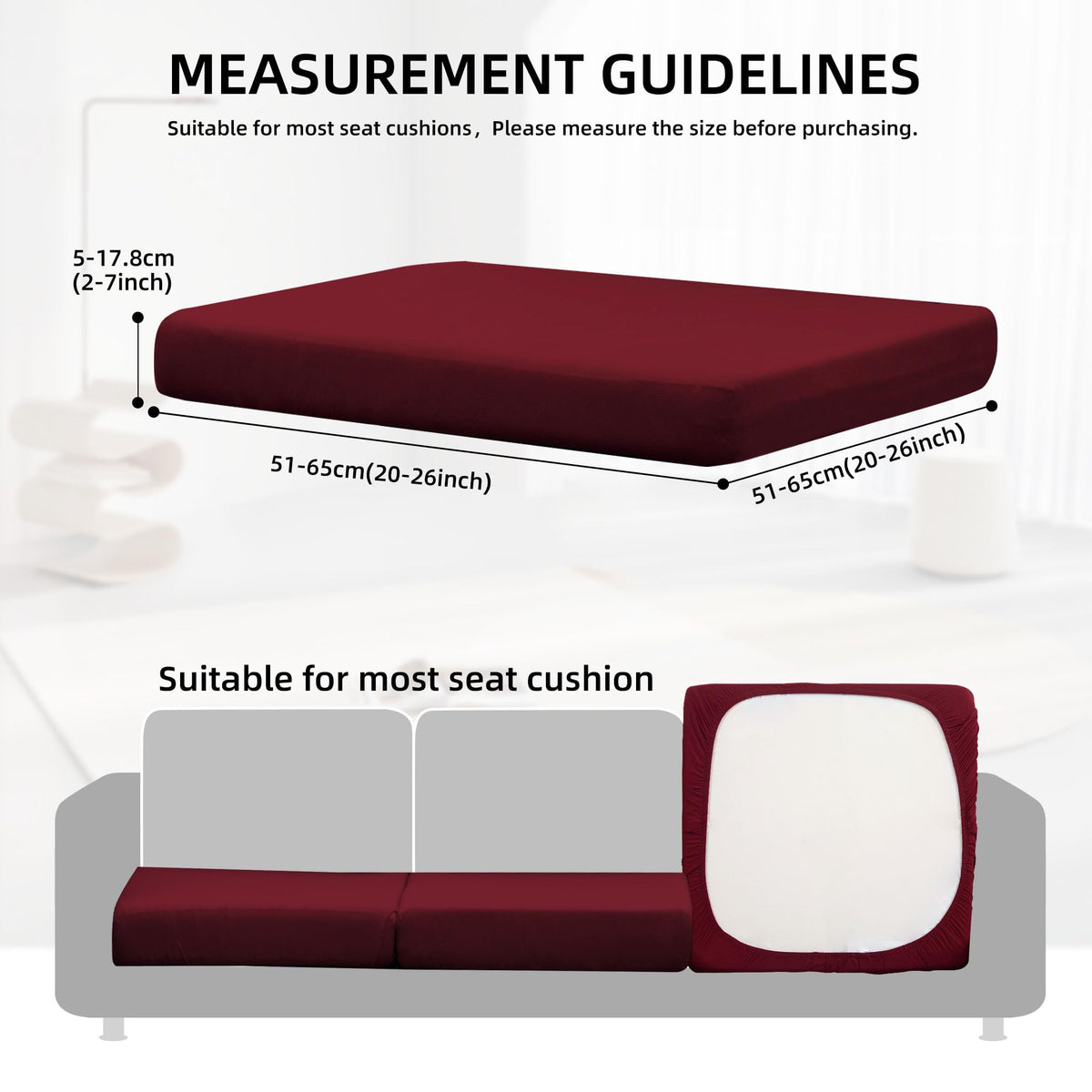 DREAHOTEXTIL durable patio cushion cover in breathable fabric protects furniture from wear