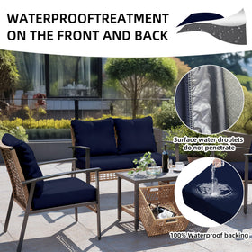 DREAHOTEXTIL protective layer guards cushions from spills and pet claws.