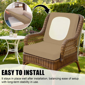 DREAHOTEXTIL patio cushion protection cover for outdoor use.