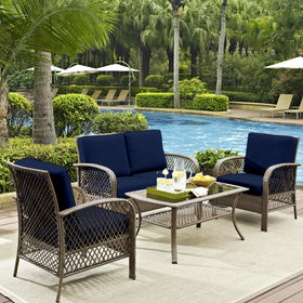 DREAHOTEXTIL wrinkle-free fabric maintains neat patio look.