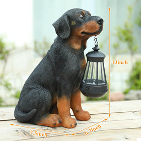 Dream Garden night-illuminated statue adds a gentle glow after sundown.