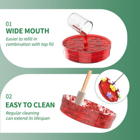 Dreamdrawer hummingbird feeder adds charming garden decor to any outdoor space