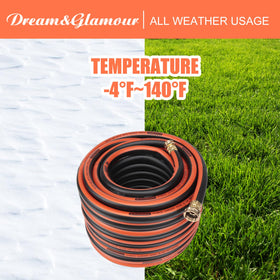 DREAM&GLAMOUR-ergonomic-nozzle-hose-75ft offers comfortable grip and multiple spray options