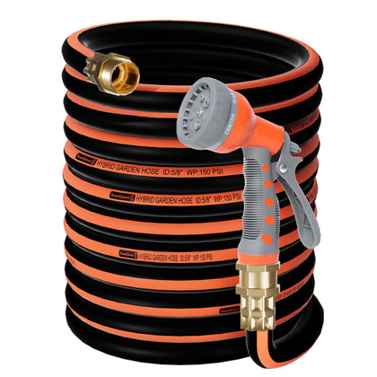 DREAM&GLAMOUR heavy-duty-hose-75ft ready for reliable lawn watering with a thick-walled design