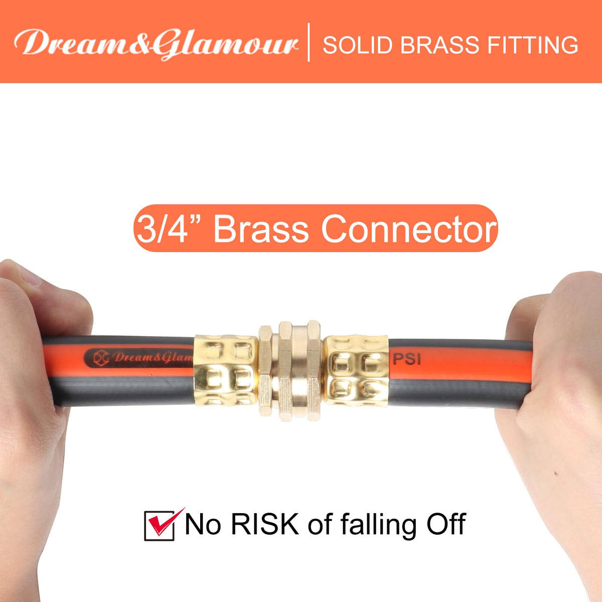 DREAM&GLAMOUR-multi-use-hose-75ft supports garden, car cleaning, and more