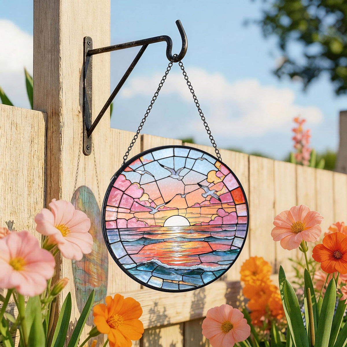 DREAMLOOM includes sturdy chain for easy hanging and versatility