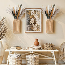 Dreamloom entryway wall decor for narrow spaces maximizes vertical style.