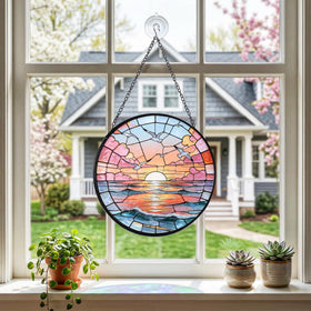 DREAMLOOM gift-ready stained glass decor for nature lovers