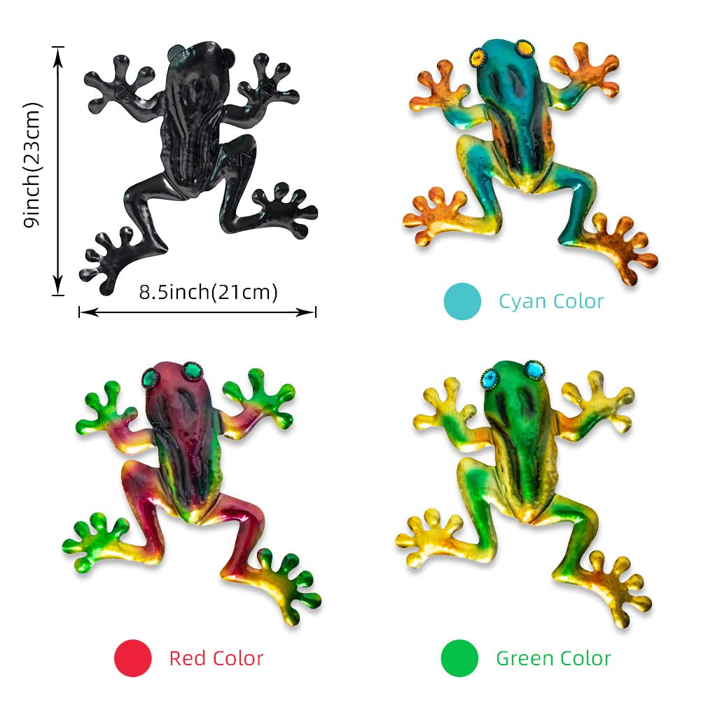 Dreamskip frog decor with three hooks for versatile hanging.