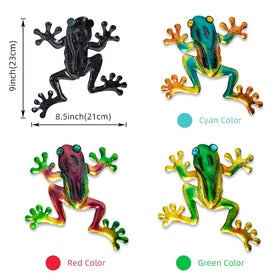 Dreamskip frog decor with three hooks for versatile hanging.