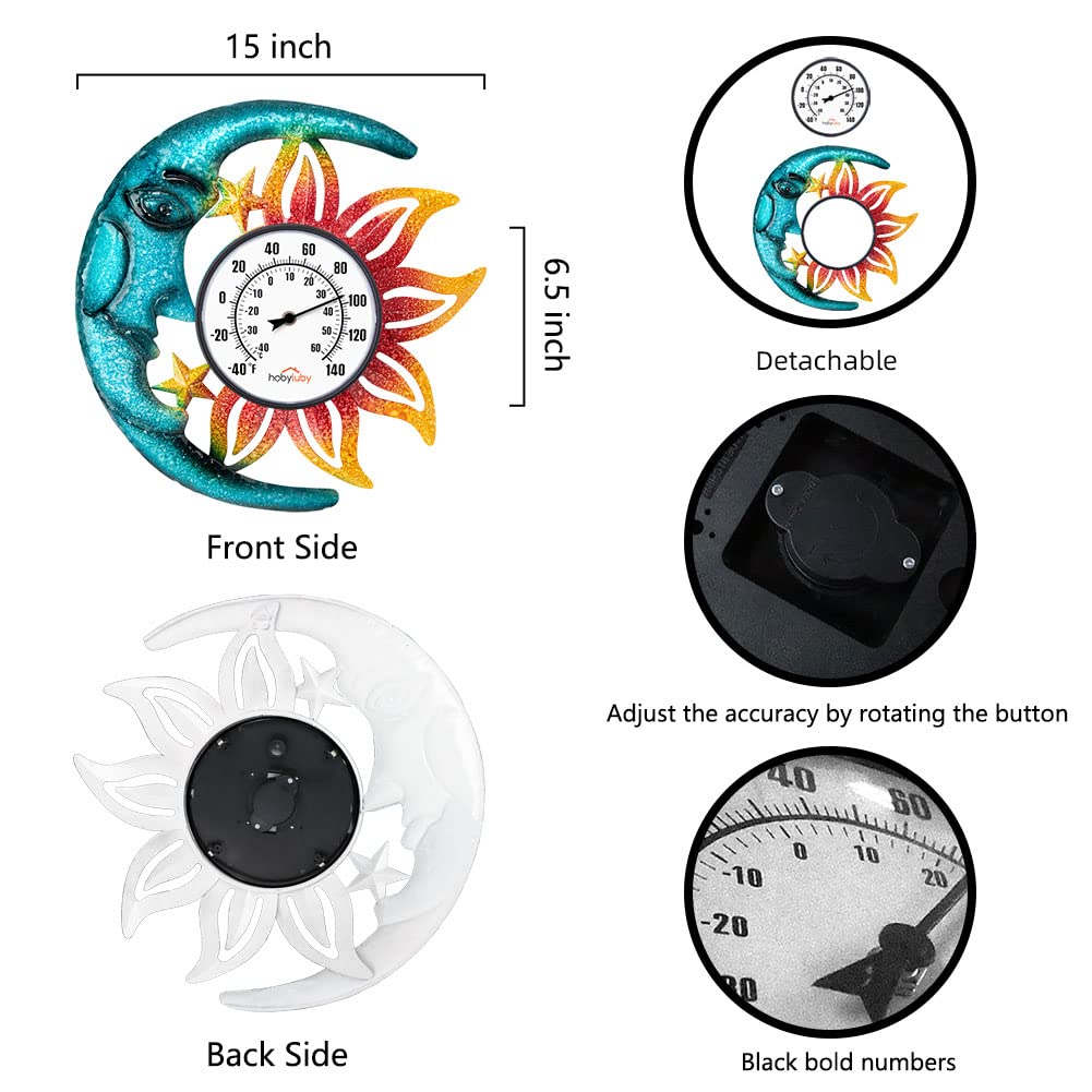 DreamSkip metal dial detail shows robust construction and precise temperature indication.