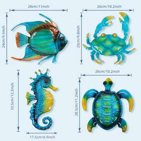 Dreamskip nautical outdoor decor, four-piece set enriching porches and pools.