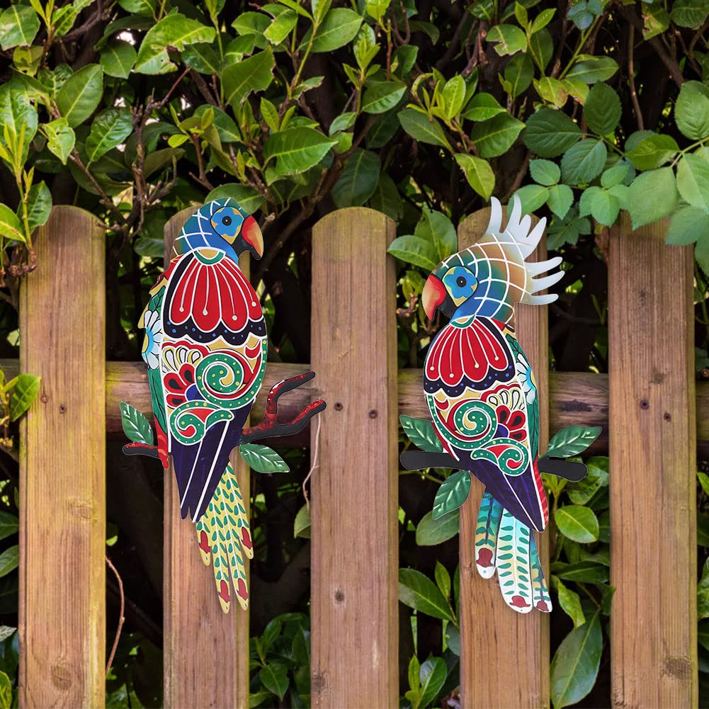 Dreamskip talavera-style bird wall art adds cultural glamour to patios and gardens.