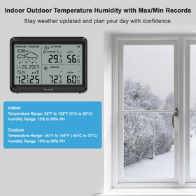 DreamSky Atomic Clock shows accurate time and date with auto DST.