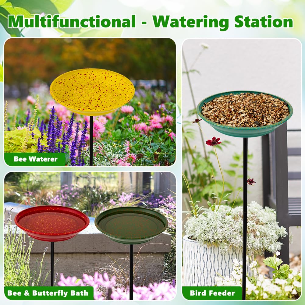 Dreamysoul easy-assembly bee waterer simplifies setup and relocation.