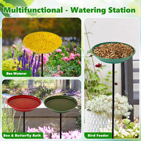 Dreamysoul easy-assembly bee waterer simplifies setup and relocation.