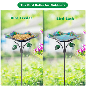 Dreamysoul outdoor birdbath makes a thoughtful gift for bird lovers.