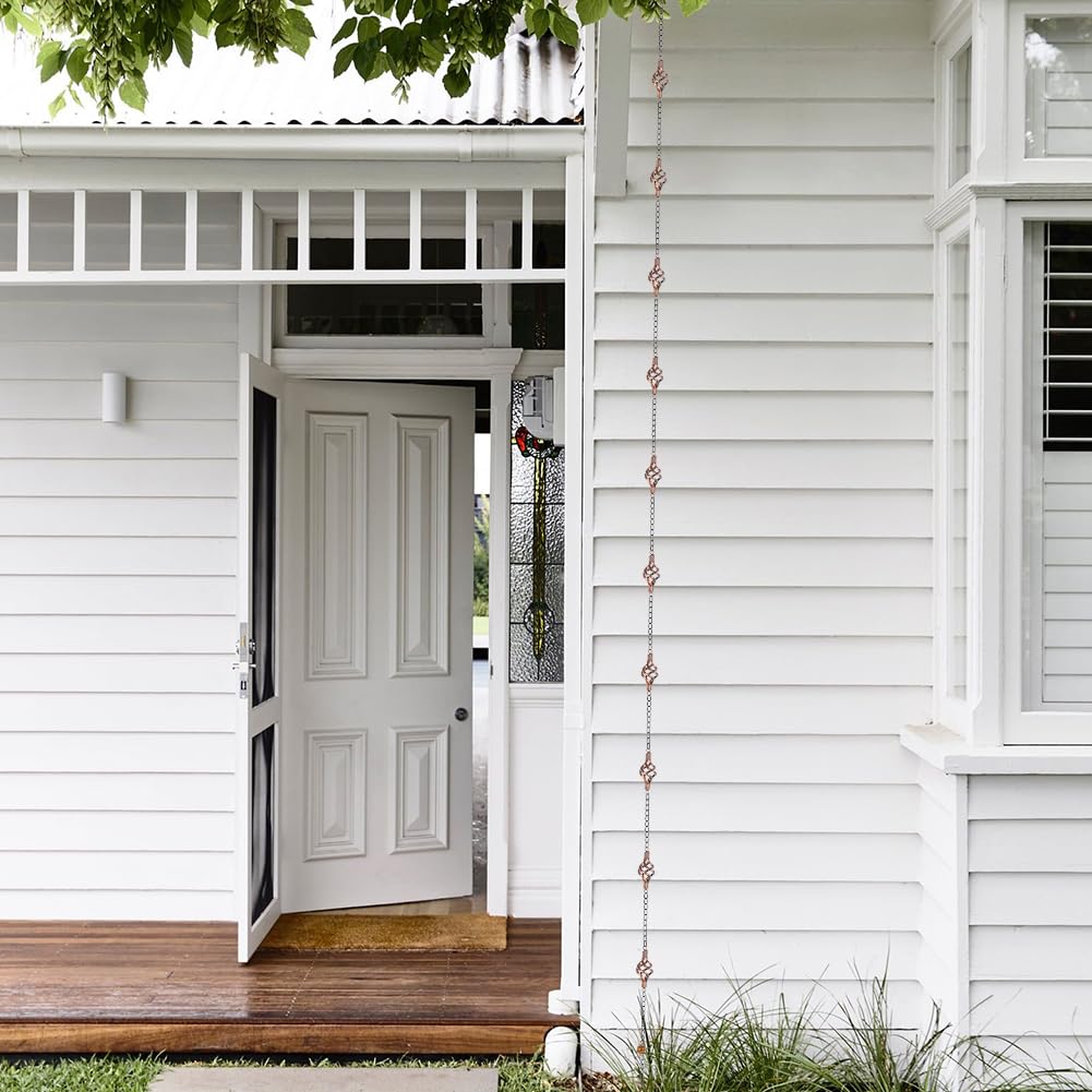 Dreamysoul robust metal construction withstands outdoor weather while maintaining decorative appeal.