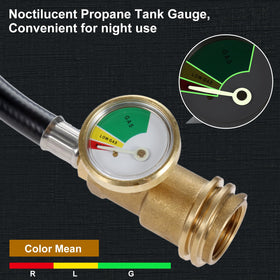 DRELD fire pit heater extension hose allows placing the pit away from seating
