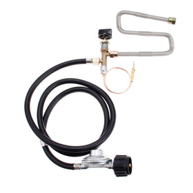DRELD propane fire pit valve control kit enables precise flame management for outdoor spaces.