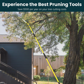 Dremmt easy assembly pruning kit includes gloves and setup tools