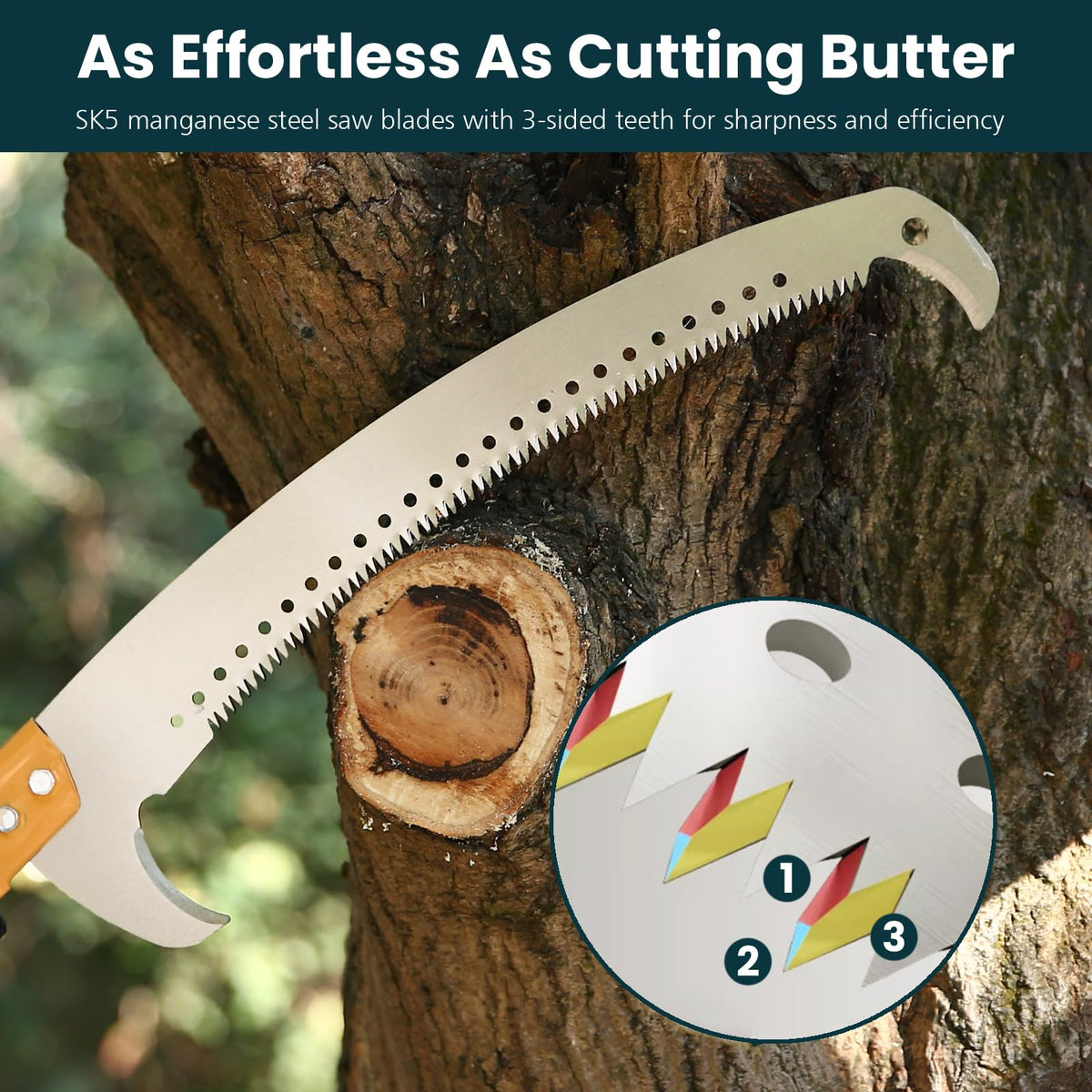 Dremmt thickened blade 0-05inch delivers clean cuts on thick wood