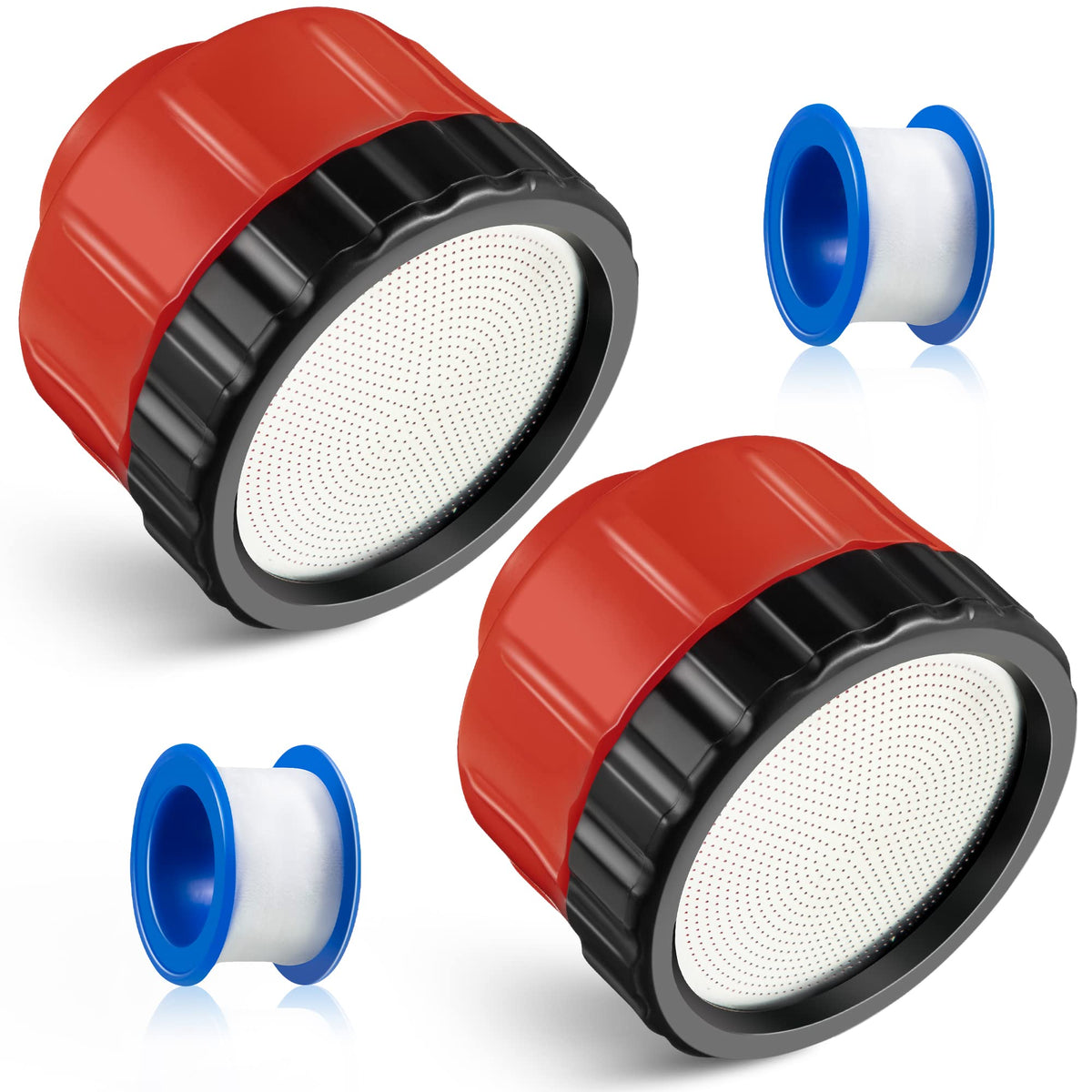 Dreyoo 2pcs 1000-hole water nozzle delivers gentle mist for delicate plants.